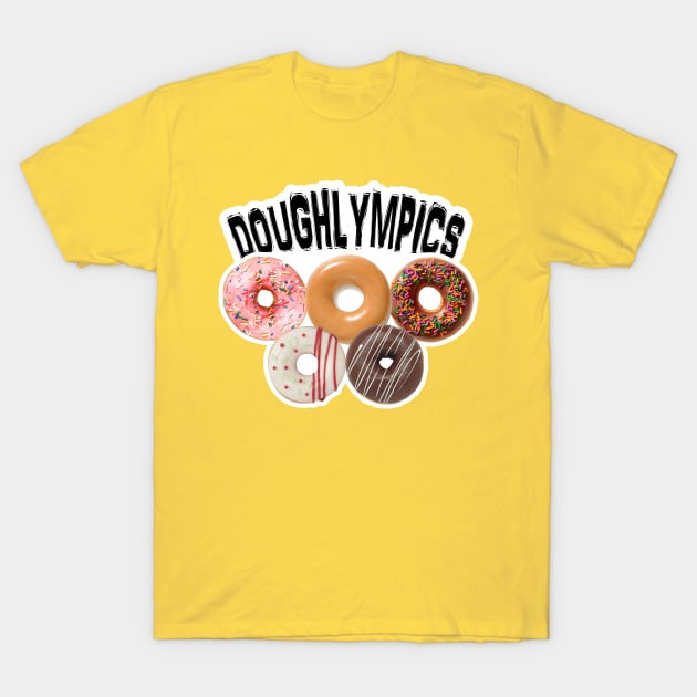 15 Doughnut Olympics T-Shirt by ChuyDoesArt